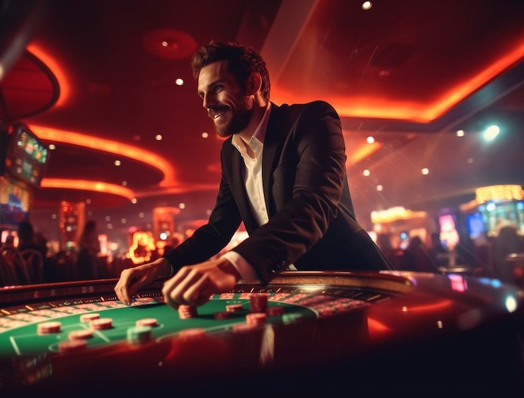 Live roulette demo showing dealer and betting interface in full video quality