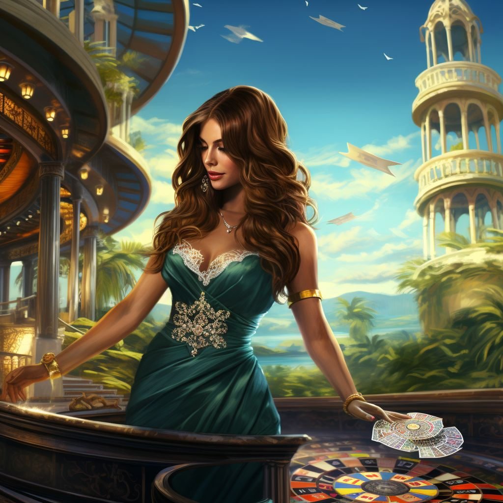 Mobile app interface showing live dealer tables and sports menu
